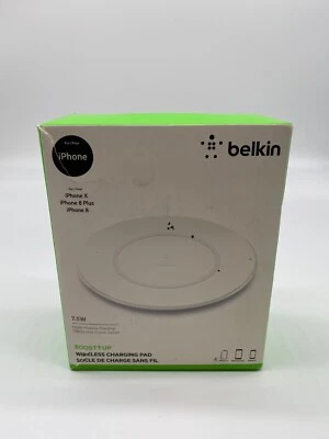 Belkin BOOST UP 7.5W Wireless Charging Pad - White - Image 1 of 2