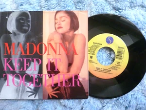 MADONNA 45 RPM 7" VINYL - Keep It Together W/PICTURE SLEEVE RARE!!! - Picture 1 of 7
