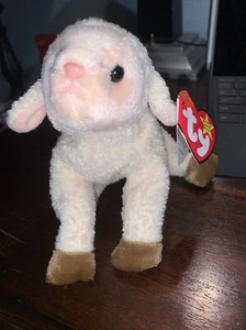 **RARE** TY BEANIE BABY EWEY MARCH 1 1998 with ERRORS  - Picture 1 of 5