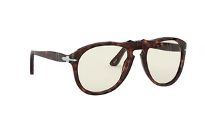 Persol PO0649 24/BL Sunglasses Havana Frame Grey Lens 52mm - Picture 1 of 3