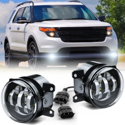 Front Fog Light Lamp w/Bulb For 2004-2008 Jaguar S-Type Left or Right Side - Image 1 of 4