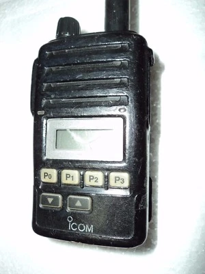 Icom F50V VHF portable radio 100% TESTED WORKING RADIO narrow fire pager MURS - Image 1 of 4
