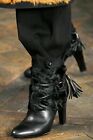 Ralph Lauren Purple Label Runway Size 6.5 Shearling Ankle Boots Made in Italy