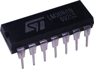 STMicroelectronics LM3046N Transistor Array - Imagen 1 de 2