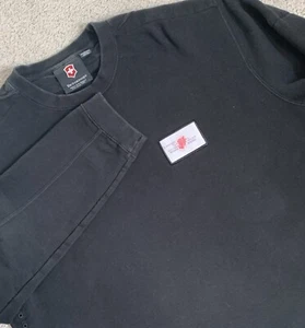 Rolling Stones Sweatshirt A Bigger Bang Black Victorinox Size Large Ameriquest - Picture 1 of 16