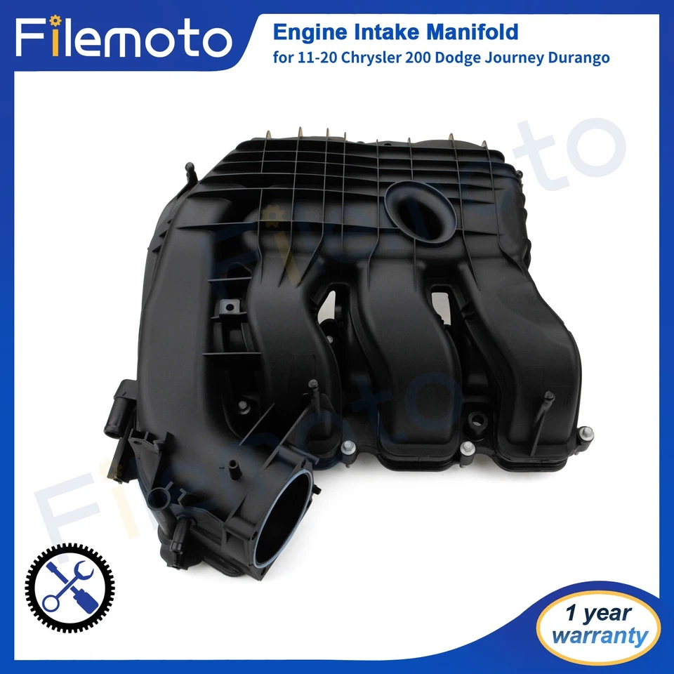 Engine Intake Manifold for 11-22 Chrysler 200 Dodge Challenger Caravan Durango - Image 1 of 4