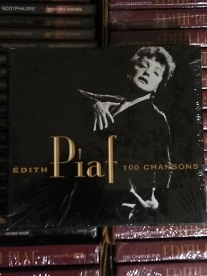 EDITH PIAF / 100 Chansons - 5 CD Discs Box Set EMI Music France 2007 NEW SEALED Foto 1 de 2
