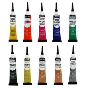 Pintura cerámica porcelana Pebeo 150 contorno pasta relieve cerámica China 20 ml - Imagen 1 de 8
