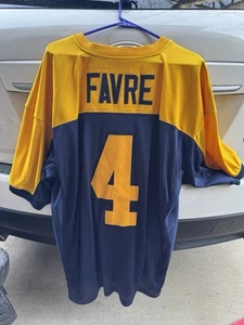 Vintage Mitchell & Ness 1994 Green Bay Packers Brett Favre Throwback Jersey 54 - Picture 1 of 10