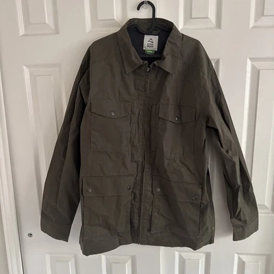 Alpine Design Water Repellent Tarmac Green Jacket Men’s XL - Image 1 of 4