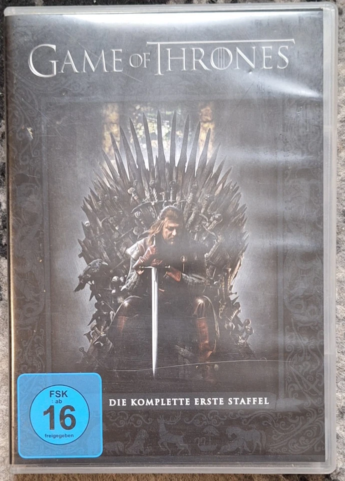 DVD GAME OF THRONES - 1. Staffel (TV Serie) geb.aus  Sammlung,Paket FSK 16 - Bild 1 von 4