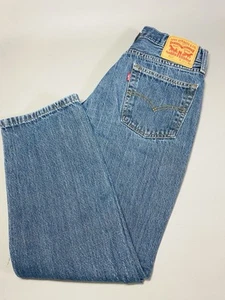 Jeans denim Levis 514 31x30 (31x30) blu denim slim gamba dritta lavaggio medio - Foto 1 di 16