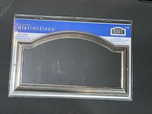 Hillman Distinctions Address Plaque 843 267 Number Mount Brushed Nickel Sealed - Picture 1 of 4