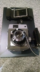 juego de dos Mamiya 23/Mamiya Super23 vintage con respaldo - Imagen 1 de 9