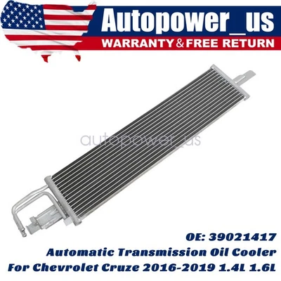 Enfriador de aceite de transmisión automática adecuado para Chevrolet Cruze 2016-2019 1,4 L 1,6 L Foto 1 de 4