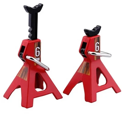 ZS0588 Chubby 6 Ton 1:10 Scale Jack Stands Set TOY Mechanic Gift Paperweight  - Image 1 of 3