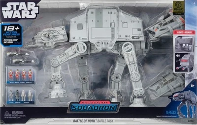 JAZWARES STAR WARS MICRO GALAXY SQUADRON BATTLE OF HOTH AT-AT VAULT 3000 NUEVO *EE. UU. Foto 1 de 2