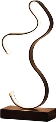 Lampada Da Comodino | Illuminazione Ambientale LED Regolabile Senza Filo,Lampada - Immagine 1 di 4