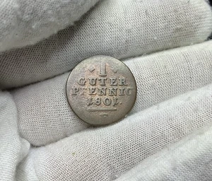 SCHAUMBURG HESSEN (Germania) 1 Pfennig 1801 - Rame - Guglielmo I. A276 - Foto 1 di 2