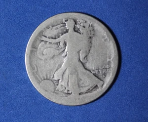 1916-D Walking Liberty Half Dollar #P32532 - Bild 1 von 2