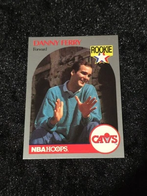 1990-91 NBA Hoops Clevland Cavs Danny Ferry RC Card #336 - Image 1 of 2