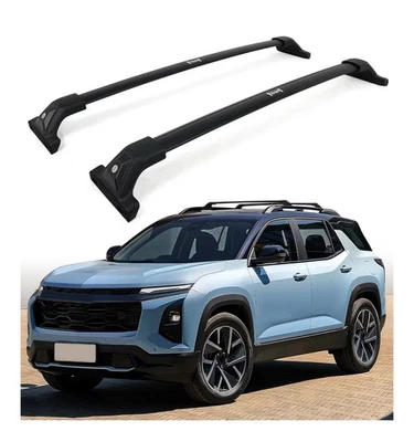 Barra transversal de techo de alta resistencia bloqueable de 265 lb Chevy Equinox 2025 (no para EV) - Imagen 1 de 4