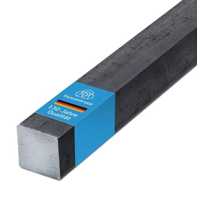 THYSSENKRUPP Vierkantstahl 4kant Stahl Vierkantprofil Vierkantstange Vierkantstange S235JR