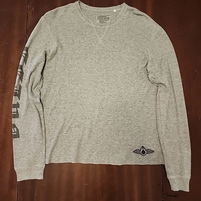 Vintage Y2K Guess Marciano Thermal Long Sleeve T Shirt Men's Size L Sleeve Hit - Image 1 of 4