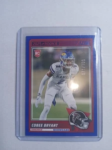 2025 Panini Score Football Cobee Bryant #65 Rookie /100 Atlanta Falcons - Picture 1 of 2