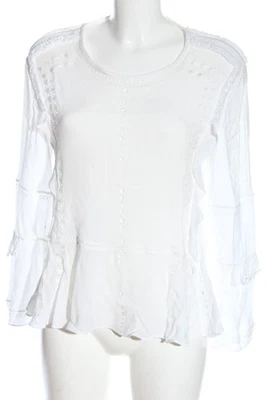 IRO Blusa de manga larga Mujeres Blusa Talla EU 36 blanco look casual - Imagen 1 de 4