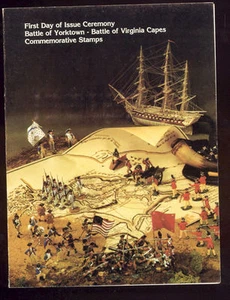 USA #1937-8 1981 18c Battle of Yorktown First Day Ceremony Program - Picture 1 of 1