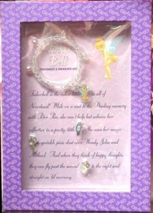 NEW TINKERBELL CHARM BRACELET TINKER BELL TINK LOVELY - Picture 1 of 1