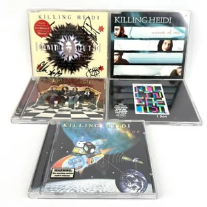Killing Heidi CD Lot x5 Outside Of Me, Reflector, I am, Live Without It (Signed) - Picture 1 of 8