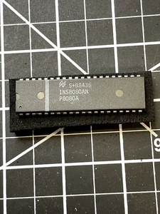 Vintage NSC INS8080AN, P8080A, 8BIT N-Channel MPU MCU PDIP40, Pre-owned - Afbeelding 1 van 1