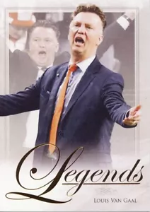 FUTERA FWF 2014 LOUIS VAN GAAL NETHERLANDS LEGENDS LEG-50 EXTREMELY RARE CARD - Picture 1 of 1