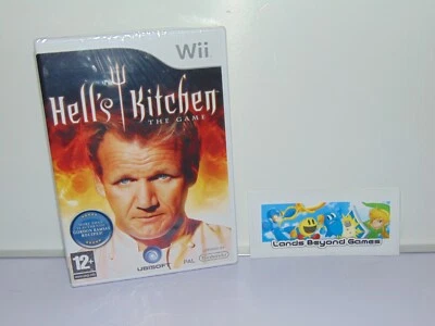 Hell's Kitchen The Game Gordon Ramsay Nintendo Wii PAL New and Sealed - Image 1 of 4
