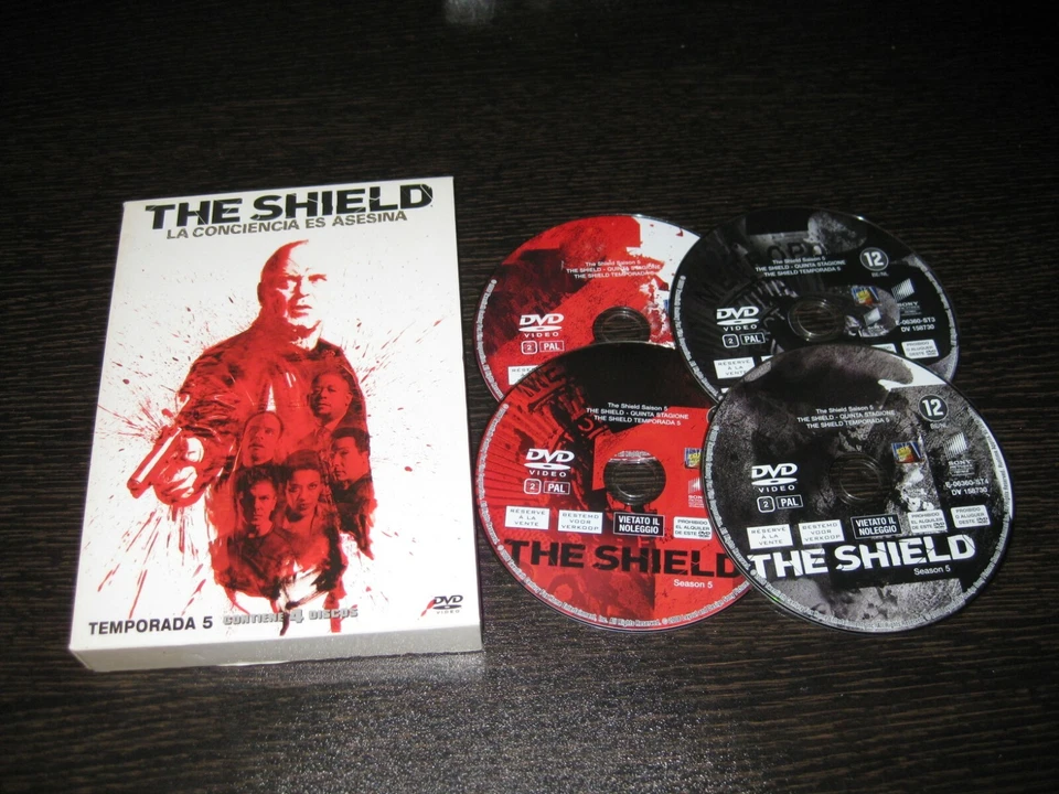 THE SHIELD( LA CONCIENCIA ES ASESINA) DVD TEMPORADA CINCO - Imagen 1 de 1