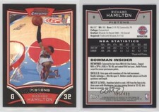 2008-09 Bowman Draft Picks & Stars Chrome Refractor /499 Richard Hamilton #7