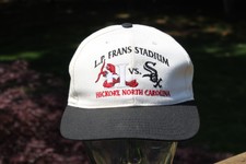 Vintage 90s Hickory Crawdads vs Chicago White Sox Snapback Baseball Hat 1997