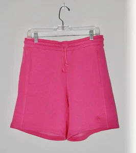 NWT adidas Women's Pulse Magenta Pink All Season Sweat Shorts sz XS S M - Picture 1 of 14