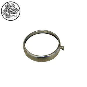 Canon 125 175 250 TNT 1974 OEM bisel de faros cromado - Imagen 1 de 8