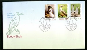 2020 Cocos Island Booby Birds (Gummed Stamps) FDC - Cocos Island WA 6799 PMK - Picture 1 of 2