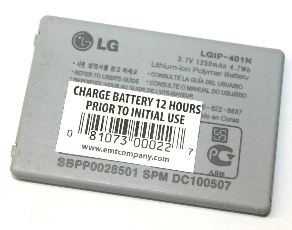 LG LGIP-401N USED BATTERY TESTED CONDITION - Image 1 of 1