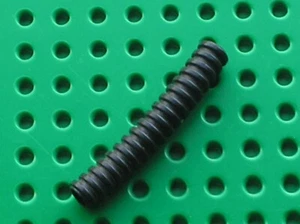 LEGO Black Hose Ribbed 7mm D. 6L Ref 78c06 Set 8417 8430 10295 5563  - Picture 1 of 1