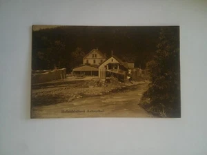 AK Antonsthal Erzgebirge HOLZSCHLEIFEREI UNWETTER KATASTROPHE Erlabrunn Aue - Bild 1 von 2