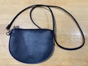 Zac Posen for Bloomingdale's Celia Small Black Crossbody Bag  - 7" x 5.5" - Picture 1 of 7