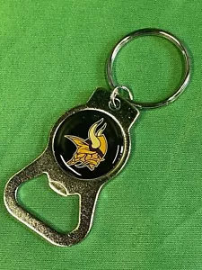 Apribottiglie anello chiavi NFL Minnesota Vikings Nuovo con etichette - Foto 1 di 4