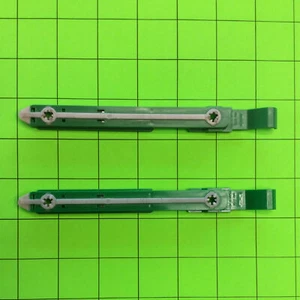 Juego de (2) rieles de disco duro verdes para computadora de escritorio Dell 87VYR - Imagen 1 de 7