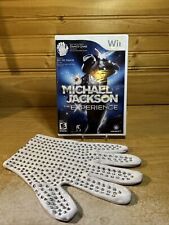 Michael Jackson: The Experience (Nintendo Wii, 2010) Complete With Glove