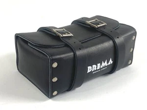 BOLSO DE HERRAMIENTAS PENTON KTM GS 125 250 400 ENDURO BREMA AÑOS 70 CUERO NEGRO ISDT ITALIA - Imagen 1 de 7